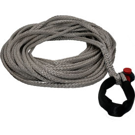 FUSION TOOLS 20-0375100 LockJaw® Synthetic Winch Line w/ Integrated Shackle, 3/8" Dia. x 100L image.