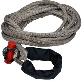 FUSION TOOLS 20-0625025 LockJaw® Synthetic Winch Line w/ Integrated Shackle, 5/8" Dia. x 25L image.