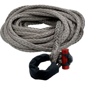 FUSION TOOLS 20-0625075 LockJaw® Synthetic Winch Line w/ Integrated Shackle, 5/8" Dia. x 75L image.