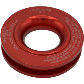 LockJaw® High Performance Recovery Ring Fits 3/16" 1/4" 5/16" Dia. Synthetic Winch RopesRed 
