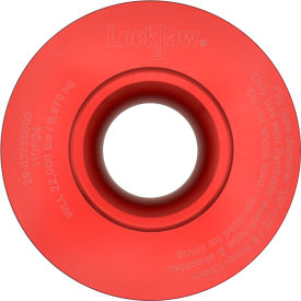 LockJaw® High Performance Recovery Ring Fits 3/8" 7/16" 1/2" Dia. Synthetic Winch RopesRed 