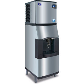 Manitowoc Indigo NXT Half Cube Ice Machine & Water Dispenser Air Cooled 460 lbs./24 Hrs2/Pk 