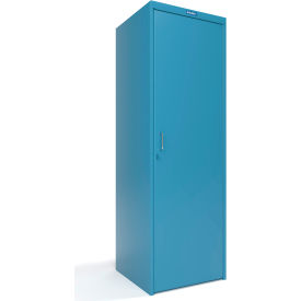 Global Industrial™ 1-Tier 1 Door Heavy Duty Locker 24"W x 24"D x 74"H Blue All-Welded