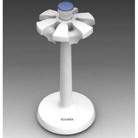 Scilogex, LLC 710000849999 SCILOGEX Carousel Pipettor Stand, 71000084, Holds Up to 6 Pipettors, Use with MicroPette Pipettors image.