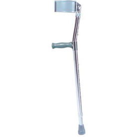 Drive Medical 10405 Lightweight Walking Forearm Crutches, Tall Adult image.