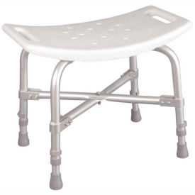 Drive Medical 12022KD-1 Drive Medical 12022KD-1 Bariatric Heavy Duty Bath Bench Without Back, Knock Down image.