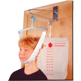 Drive Medical 13004 Drive Medical Over -The-Door Cervical Traction Set  image.
