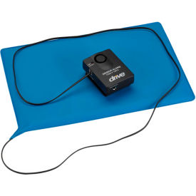 Drive Medical 13608 Drive Medical 13608 Pressure Sensitive Chair Patient Alarm with Reset Button, 10" x 15" Pad image.