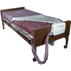 Drive Medical 14027 Med Aire Low Air Loss Mattress Replacement System with Alternating Pressure image.