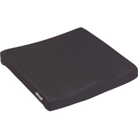 Drive Medical 14880 Drive Medical Wheelchair Seat Cushion 14880, Molded General Use, 16"W X 16"D, 250 Lb. Cap., Black image.