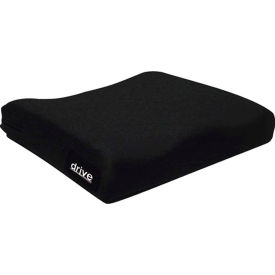 Drive Medical 14909 Drive Medical Wheelchair Seat Cushion 14909, Molded General Use, 20"W X 18"D, 300 Lb. Cap., Black image.