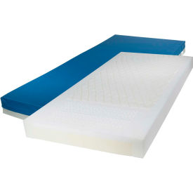 Drive Medical 15877 Drive Medical Mattress 15877, Gravity 7 Long Term Care, Pressure Redistribution, 76"W, +3" Elevated image.