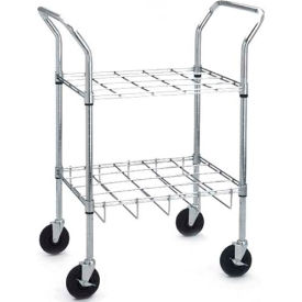Drive Medical 18143 Drive Medical 18143 Oxygen Cylinder Cart, For Use with 12 C, D, E, or M9 Cylinders image.