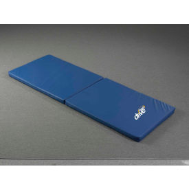 Drive Medical 7095-bf Drive Medical Safetycare Floor Mats Bi-Fold with Masongard Cover, 66"L x 24"W x 2"H, Blue image.