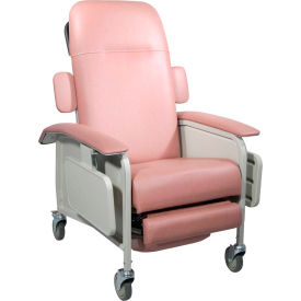 Drive Medical D577-R Clinical Care Geri Chair Recliner, Rosewood image.