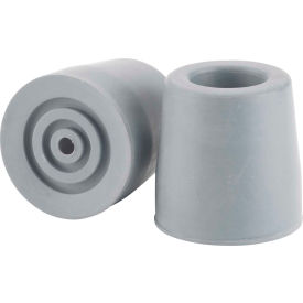Drive Medical RTL10390GB Drive Medical RTL10390GB Utility Walker Replacement Tip, 7/8", Gray, 1 Each image.