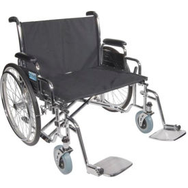 26"" Bariatric Sentra EC Heavy Duty Extra Extra Wide Wheelchair Detachable Desk Arms