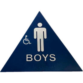 Don-Jo Mfg., Inc. CHS 4 Don Jo CHS 4 Boys Restroom Sign, BL image.