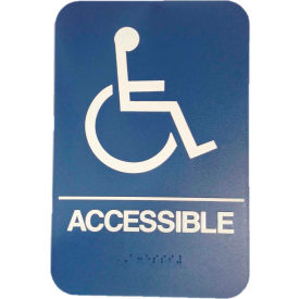 Don Jo HS 9070 06 - Handicap Accessible ADA Sign, 6