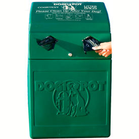 Dogipot 1005-2 DOGIPOT® All-In-One DOGVALET®, Polyethylene, Litter Bag Rolls, Forest Green image.