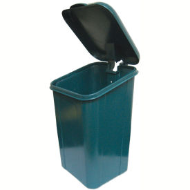 Dogipot 1208-L DOGIPOT® Polyethylene Trash Receptacle with Polyethylene Lid, Liner Trash Bags image.