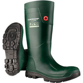 Dunlop® FieldPro Purofort® Full Safety Boots Steel Toe 15""H Size 10 Green