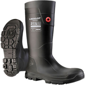 Dunlop® FieldPro Purofort® Full Safety Boots Steel Toe 14""H Size 10 Black