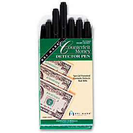 Dri Mark Products Inc. 351R-1 Dri-Mark® Smart Money Counterfeit Bill Detector Pen 351R-1 for US Currency, Price for 12/Pack image.