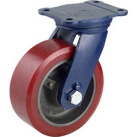 Darnell-Rose Caster RC-0100-006SS Darnell-Rose R-100 Series Rigid Plate Caster RC-0100-006SS - Semi-Steel 6"Dia. 3100 Cap. Lb. image.