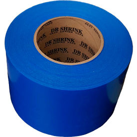 Dr. Shrink Inc DS-703B Dr. Shrink Heat Shrink Tape, 3"W x 180L, 9 Mil, Blue image.