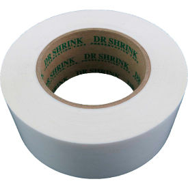 Dr. Shrink Inc DS-712W Dr. Shrink Preservation Tape, 2"W x 108L, 10 Mil, White image.