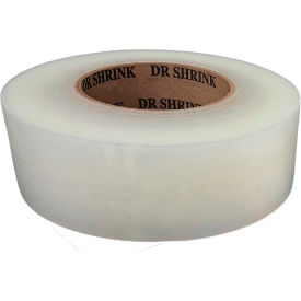 Dr. Shrink Inc DS-713C Dr. Shrink Preservation Tape, 3"W x 108L, 10 Mil, Clear image.