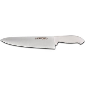 Dexter Russell Inc 24163 Dexter Russell 24163 - Cooks Knife, High Carbon Steel, Stamped, Black Handle, 10"L image.