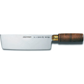 Dexter Russell Inc 8030 Dexter Russell 08030- Chinese Chefs Knife, High Carbon Steel, Stamped, 7"L image.