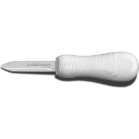 Dexter Russell Inc 10483 Dexter Russell 10483 - Oyster Knife, Providence Pattern, High Carbon Steel, White Handle, 2-3/4"L image.
