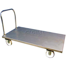 DC Tech, Inc. TK101011 DC Tech Stainless Steel Platform Truck with Handle TK101011 image.