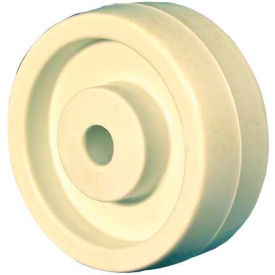 DC Tech, Inc. WC1PW003 Replacement 5" End Wheel WC1PW003 for DC Tech 500 Lb. Stainless Steel Bulk Truck image.