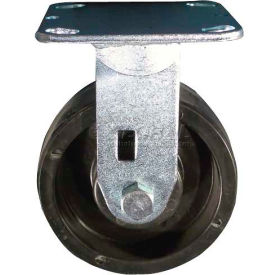DC Tech, Inc. WC202005 Replacement 5" Rigid Caster WC202005 for DC Tech Elevated Deck Stainless Bulk Truck image.