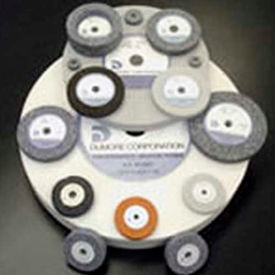 Dumore Corporation 774-0029 Dumore 774-0029 Grinding Wheel, 1-1/2X1/4X.250, 46 Grit, Code 1, Gray image.