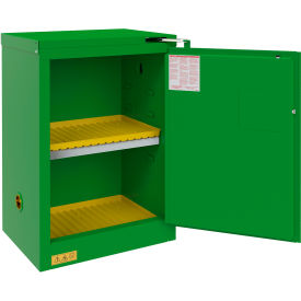 Durham Mfg. Pesticide Storage Cabinet Self Close 12 Gallon Cap. 23-7/16"W x 18-3/16"D x 36-3/16"H 