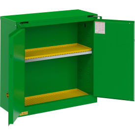 Durham Mfg. Pesticide Storage Cabinet Self Close 30 Gallon Cap. 43-5/16"W x 18-3/16"D x 45-3/8"H 