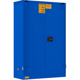 Durham Mfg.® Corrosive Storage Cabinet Self Close 45 Gallon Capacity 43"W x 18"D x 66-3/8"H 