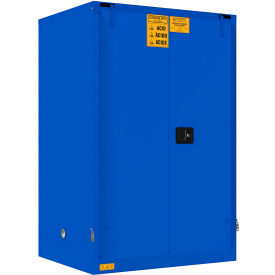 Durham Mfg.® Corrosive Storage Cabinet Self Close 90 Gallon Capacity 43"W x 34"D x 66-3/8"H 