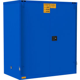 Durham Mfg.® Corrosive Storage Cabinet Self Close 120 Gallon Cap. 59"W x 34"D x 66-5/16"H 