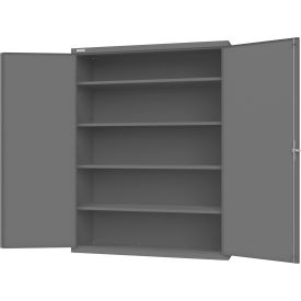 Durham Mfg.® Industrial Duty Storage Cabinet 60"W x 24"D x 78"H Gray All-Welded 
