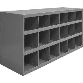 Durham Mfg.® Steel Parts Bin 18 Openings 12" Deep