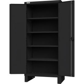Durham Mfg.® Heavy Duty Storage Cabinet 36"W x 24"D x 78"H Gray All-Welded 