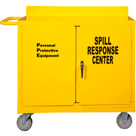 Durham Mfg Co. 2210-50 Durham Mfg® Spill Response Cart 2210-50 1200 Lb. Cap. - 36 x 18 image.