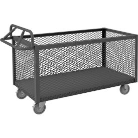 Durham Mfg® 4 Sided Mesh Box Truck Steel 1200 lb. Capacity 54-1/2""L x 30-1/2""W x 33""H