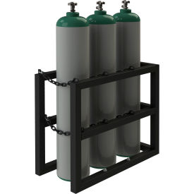 Durham Mfg.® Vertical Gas Cylinder Rack 3 Vertical Cylinders Capacity 16"W x 36"D x 30"H 